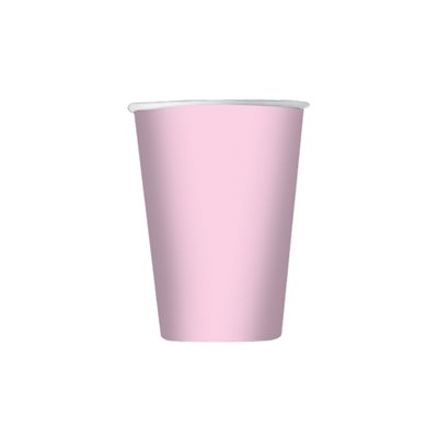 Kit coordinato tavola colore ROSA - 16 persone - piatti piattini bicchieri