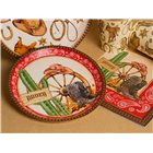 Kit coordinato tavola COWBOY Country Western - piatti bicchieri tovaglioli