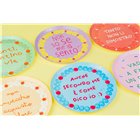 Kit coordinato tavola compleanno PENSATI GIOVANE - piatti bicchieri tovaglioli