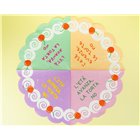 Kit coordinato tavola compleanno PENSATI GIOVANE - piatti bicchieri tovaglioli