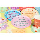 Kit coordinato tavola compleanno PENSATI GIOVANE - piatti bicchieri tovaglioli