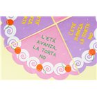 Kit coordinato tavola compleanno PENSATI GIOVANE - piatti bicchieri tovaglioli