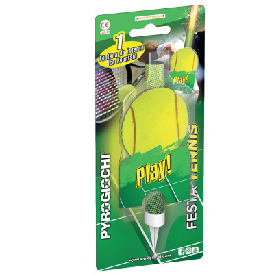 Candela Luminosa Fontana Fiaccola pallina da TENNIS - Magic Flambè