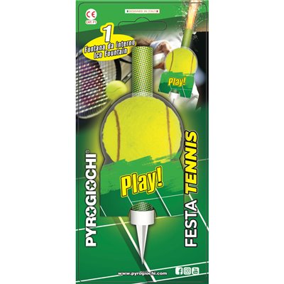 Candela Luminosa Fontana Fiaccola pallina da TENNIS - Magic Flambè
