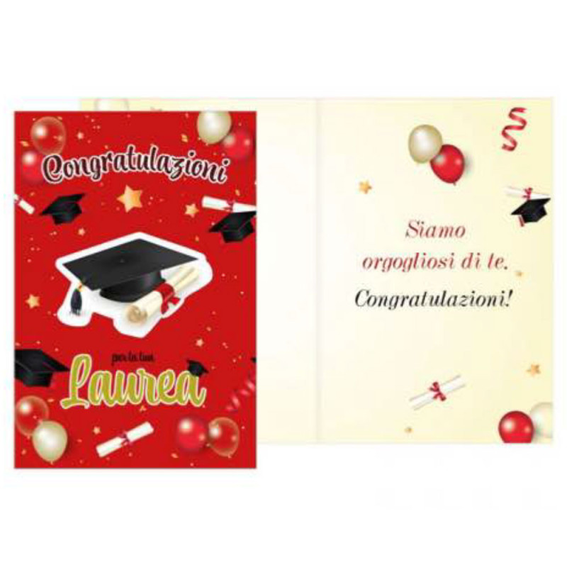 Biglietto Di Laurea In Legno HOWAF - Con Busta, Regalo Elegante Per Laureati - Foto 9