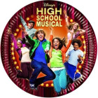 10 Piatti dessert HIGH SCHOOL MUSICAL Ø19,5cm - addobbo decoro tavolo torta - festa per bambini