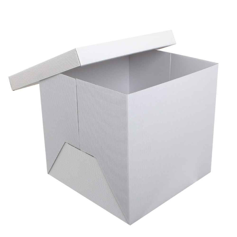 Scatola Porta Torta cubo Rigida per torte a piani - 51xh50cm