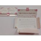 Biglietto d'auguri augurale di MATRIMONIO - Pochet portasoldi Felice Matrimonio