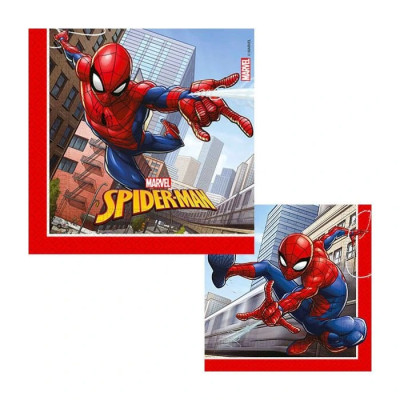 Coordinato tavola Spiderman - feste party bambini piatti tovaglioli e Bicchieri