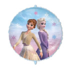 Pallone PALLONCINO in foil MYLAR FROZEN regno di ghiaccio Elsa e Anna 46cm