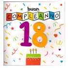 Biglietto auguri MUSICALE Compleanno 18 ANNI - Biglietto augurale SONORO
