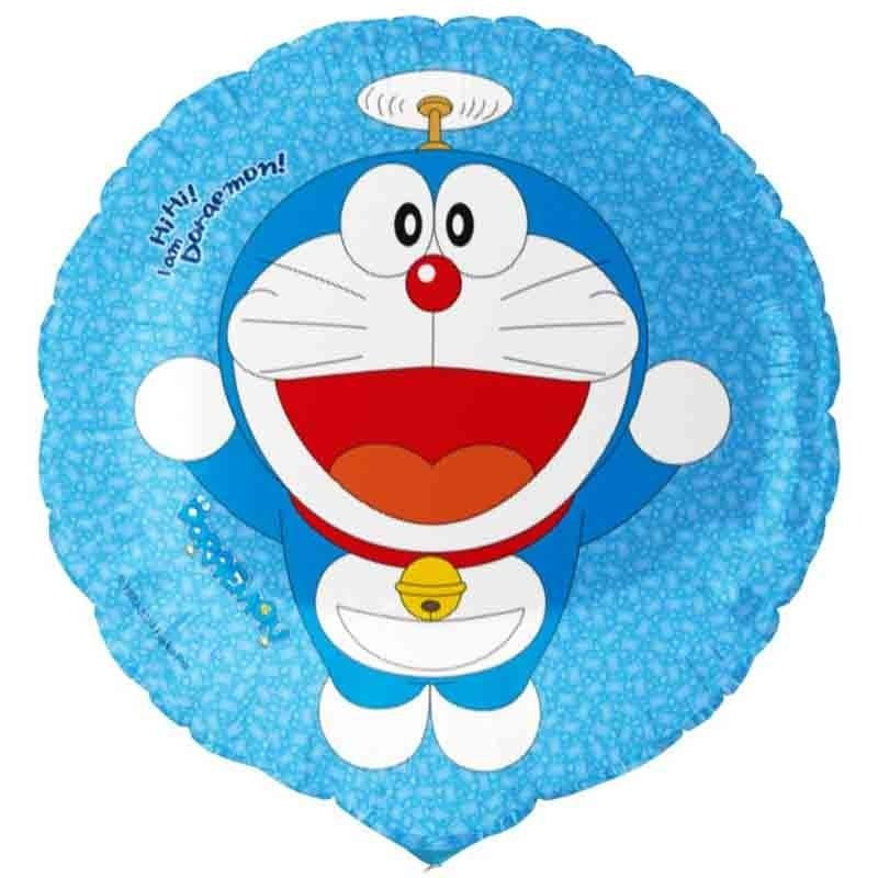 Pallone DORAEMON - palloncino in foil Mylar gonfiabile elio o aria Ø45cm