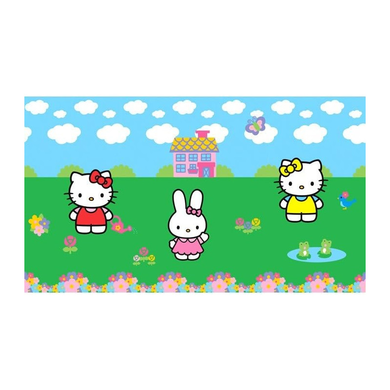 Scenario Sfondo in plastica morbida Hello kitty 3,66 mt