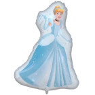 Pallone PALLONCINO in foil MYLAR CENERENTOLA 75X97 cm