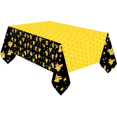 Tovaglia POKEMON PIKACHU decoro Tavolo in carta monouso 120x180cm -