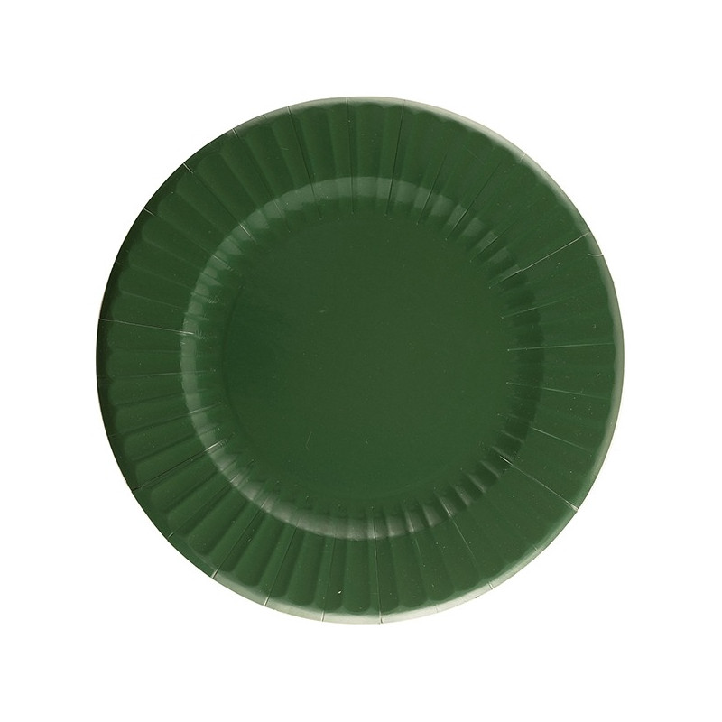 6 Sottopiatti Ø33 cm VERDONE piatto MAXI sottopiatto in carta monouso