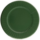 kit 40pz - Coordinato MONOCOLORE VERDONE tavola festa COMPOSTABILE - piatti, bicchieri tovaglioli