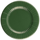 kit 40pz - Coordinato MONOCOLORE VERDONE tavola festa COMPOSTABILE - piatti, bicchieri tovaglioli