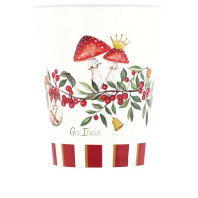 40 pz coordinato NATALE CHRISTMAS VINTAGE piatti bicchieri tovaglioli addobbo tavola