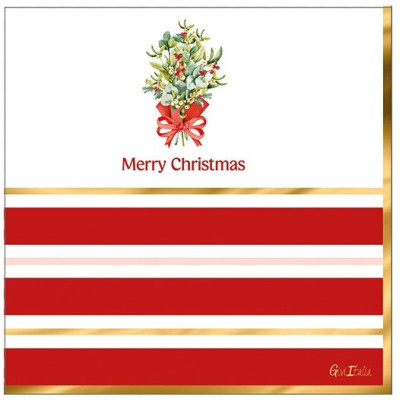 32 pz coordinato NATALE CHRISTMAS PARTY piatti bicchieri tovaglioli addobbo tavola