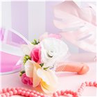 BOUQUET FIORI SPOSA MANICO sexy FALLO pene scherzi addio al nubilato, matrimonio