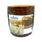 10 STAMPI stampo per PANETTONE 750 gr BASSO carta FORMA PIROTTINO NATALE PANDORO