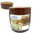 Stampo PANETTONE 750gr Basso - 1 pezzo - Pirottino monouso in carta da Forno