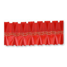 Nastro in plastica GIROTORTA da Pasticceria - colore ROSSO - 1 metro