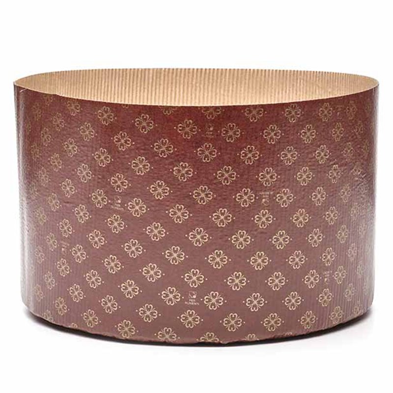 Stampo PANETTONE 10kg BASSO 1 pezzo - Pirottino monouso in carta da Forno 10000gr