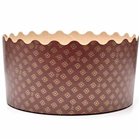2 STAMPI stampo PANETTONE 3 kg BASSO in carta FORMA PIROTTINO NATALE PANDORO