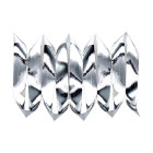 Nastro in plastica GIROTORTA da Pasticceria - colore ARGENTO lucido 10 metri