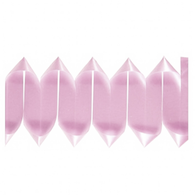 Nastro in plastica GIROTORTA liscio da Pasticceria - colore ROSA 10 metri