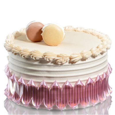 Nastro in plastica GIROTORTA liscio da Pasticceria - colore FUCSIA - 1 metro