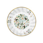 Coordinato tavola Natale WHITE CHRISTMAS sottopiatti piatti bicchieri tovaglioli