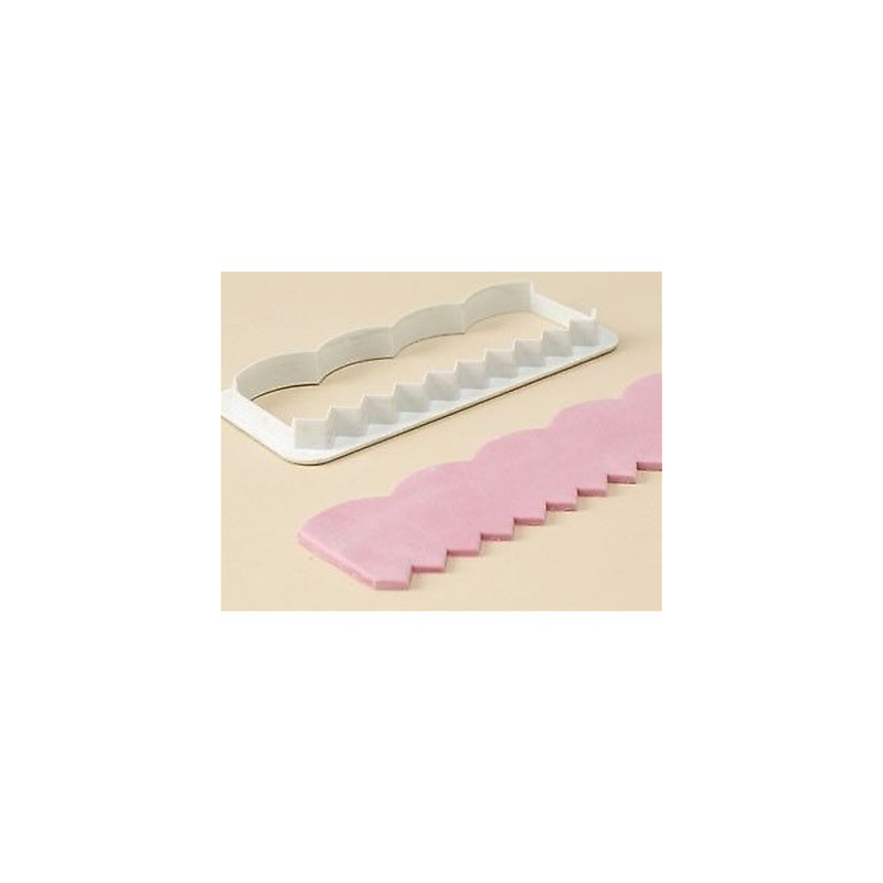 Stampo Tagliapasta per bordi BORDI ZIGZAG 15X6H cm