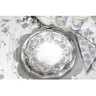 Set 40 pz Coordinato - NOBLESSE ARGENTO - piatti, bicchieri, tovaglioli  addobbo decoro tavola