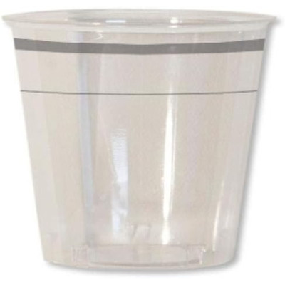 Set 44 pz Coordinato - RIGO ARGENTO - piatti, bicchieri, tovaglioli  addobbo decoro tavola