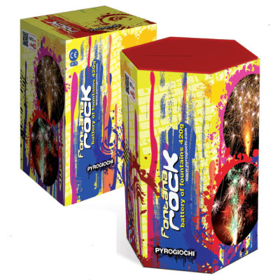 Fontana capodanno FONTANA ROCK - scintille multicolor