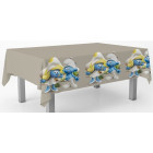 Coordinato tavola PUFFI feste bambini piatti bicchieri tovaglioli tovaglia - 37pezzi