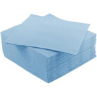 50 Tovaglioli di Carta CELESTE - 25x25cm - Ecolor soft touch - tovagliolino dolce
