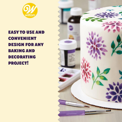 Set 5 Pennellini per decorare e dipingere su dolci e torte