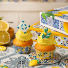 Scatola regalo in cartoncino per alimenti - Limoni Amalfi - 23,5x16xh5cm