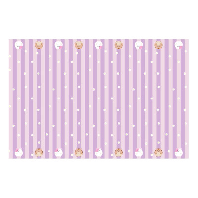 33pz -Coordinato tavola festa GABBY'S DOLLHOUSE - piatti, bicchieri, tovaglioli, tovaglia - 6 ospiti