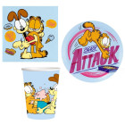 Coordinato GARFIELD - feste party piatti bicchieri tovaglioli
