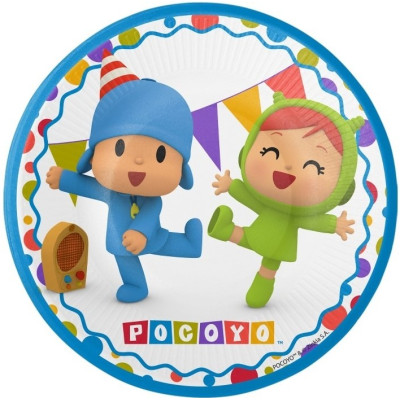 Coordinato POCOYO - feste party piatti bicchieri tovaglioli tovaglia