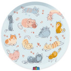 Coordinato Festa GATTO gattini - addobbo tavolo piatti, bicchieri, tovaglioli