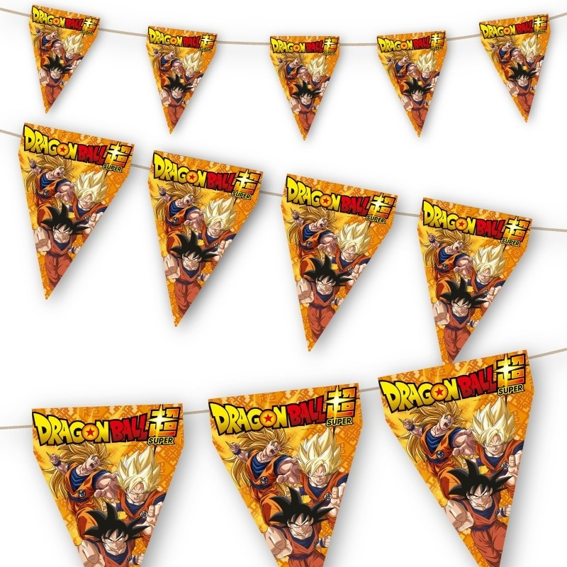 FESTONE bandierine Dragon Ball - 3mt - in carta