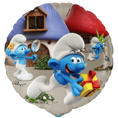 Pallone PUFFI - palloncino in foil Mylar gonfiabile elio o aria Ø45cm