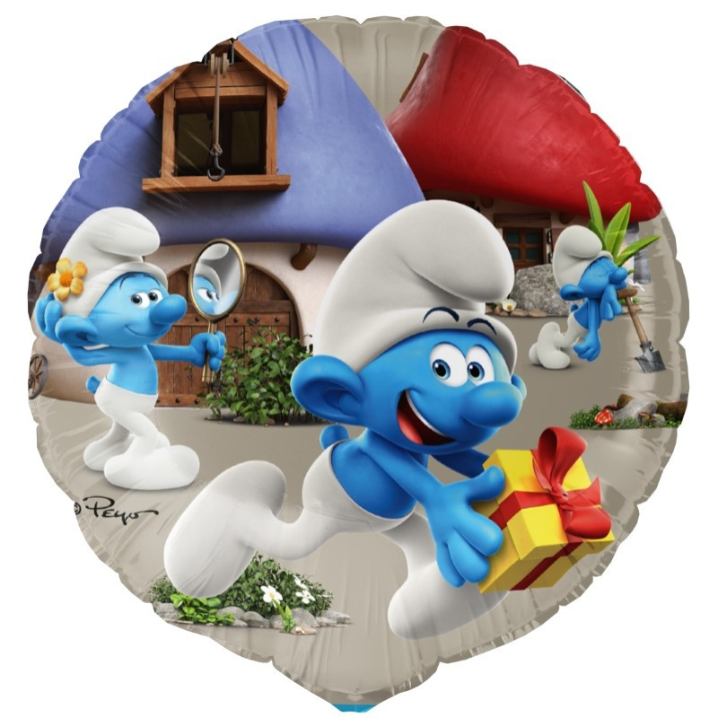 Pallone PUFFI - palloncino in foil Mylar gonfiabile elio o aria Ø45cm