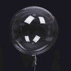 BUBBLES palloncino 36"/90cm trasparente Trasparente - Crystal Balloon